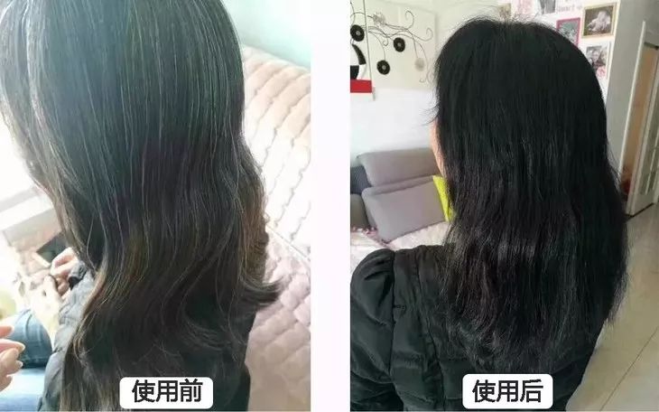 洗发染头发什么原理_洗发前后头发对比照片