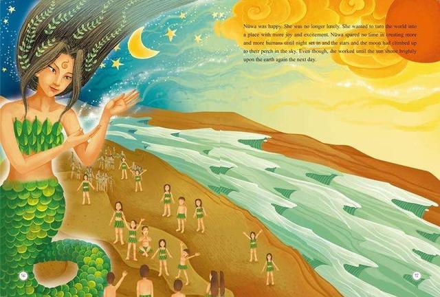 女娲造人,古希腊神话中原始宇宙起始于大地女神盖亚等最