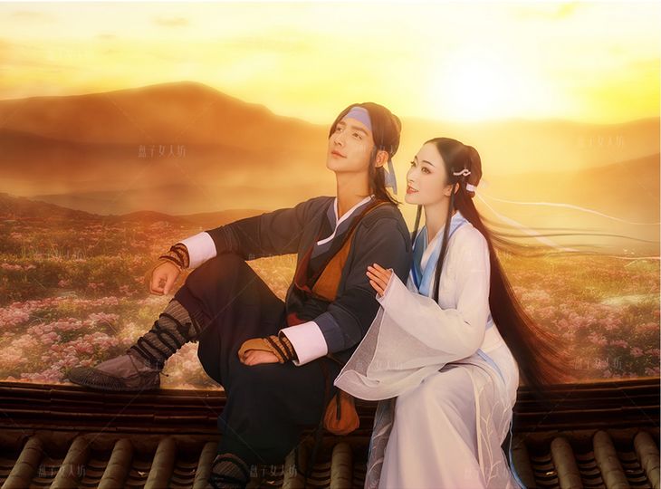 侠骨柔情  比翼双飞孩子的眼睛是最美的星辰,他们眼里的不仅是稚气