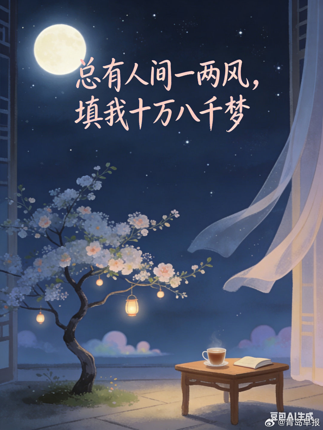 晚安超话网友分享治愈语录|人间_新浪新闻