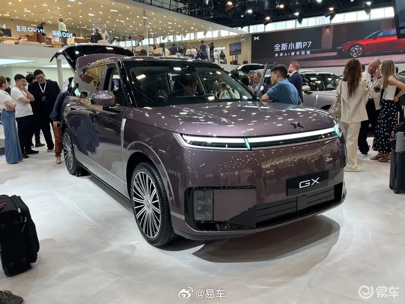 小鹏GX北京车展开启预售，预售价39.98万元起