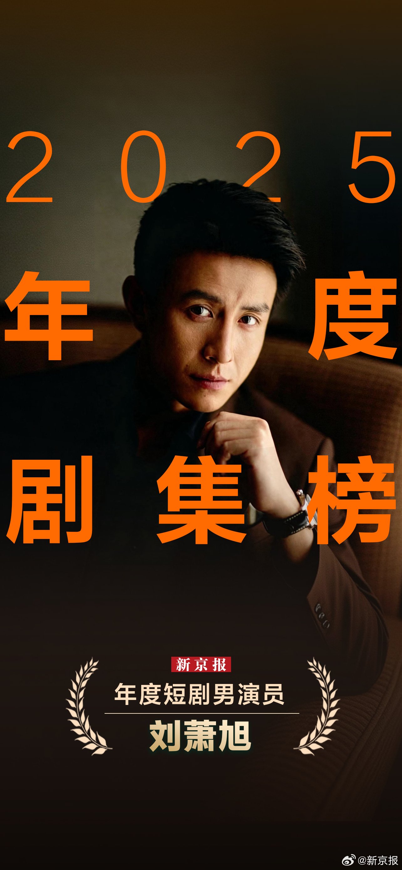 刘萧旭获新京报2025年度短剧男演员，多角色突破演技获赞|暗潮涌动|长路初心|盛夏芬德拉|周晟安|表演_新浪新闻