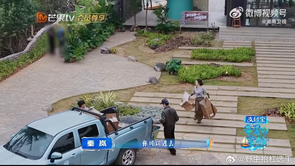 秦岚搬快递一分钟道谢15次，温柔教养获赞|亲爱的客栈|纸盒|满分|帮手|素养_手机新浪网