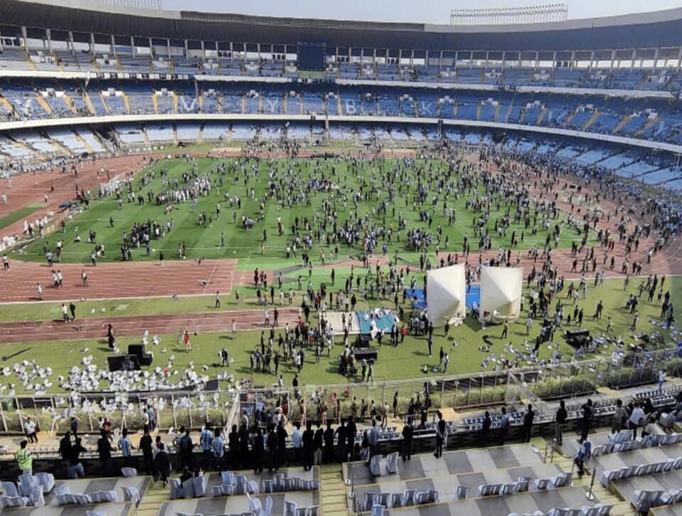 梅西印度行引发骚乱