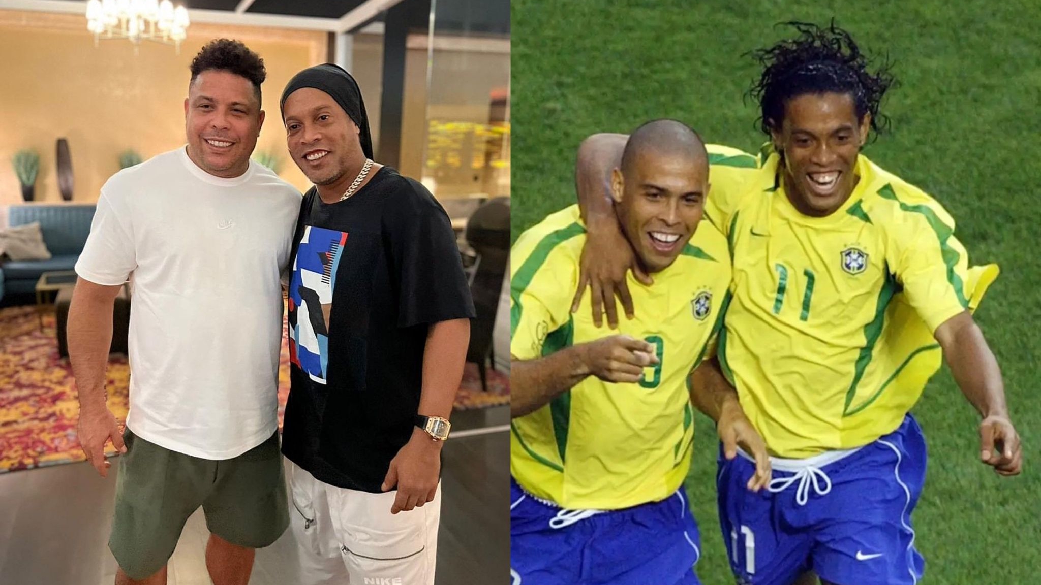 42岁小罗近况曝光!胡须花白体型直逼大罗,仍流连夜店美女环绕!