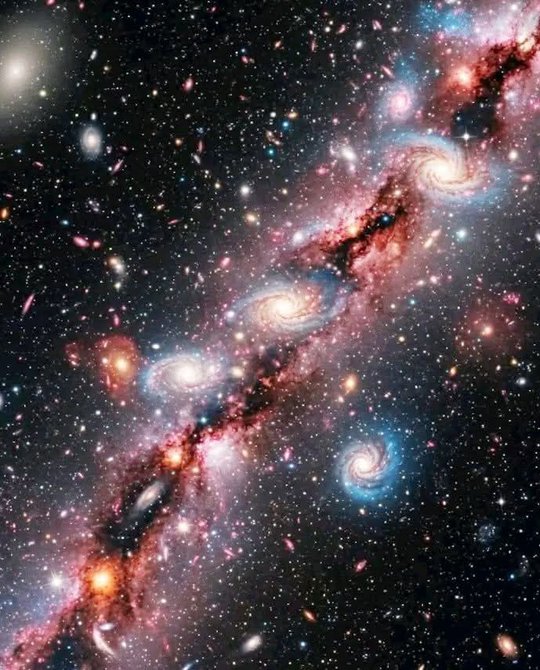 詹姆斯韦布望远镜拍得含数千星系深空图