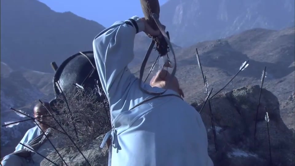 少林寺:二师兄一夫当关万夫莫开,一个人挡下万箭齐发!厉害!
