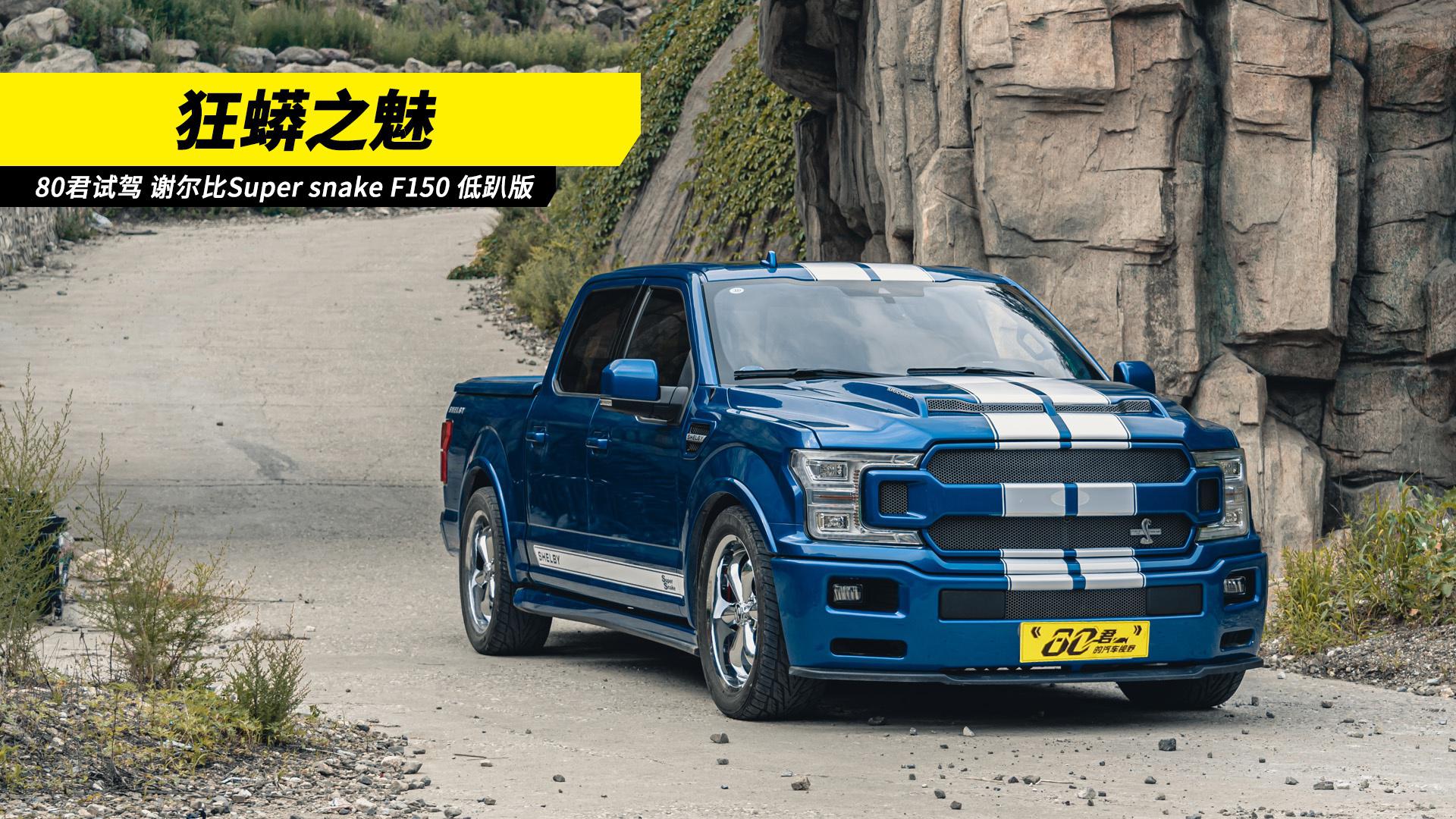 试驾狂蟒之魅80君试驾谢尔比supersnakef150超级蛇低趴版