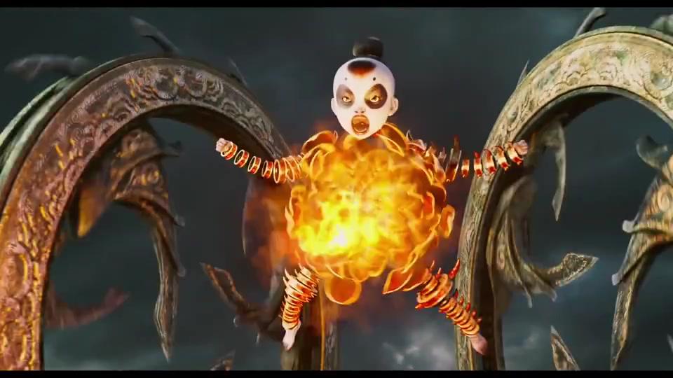 孙悟空大战红孩儿,红孩儿一招三昧真火,怎料烧的孙悟空没法还手