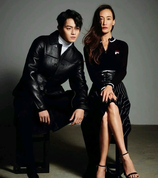 许凯跟maggie qicon合作拍照,气场太强了!__财经头条