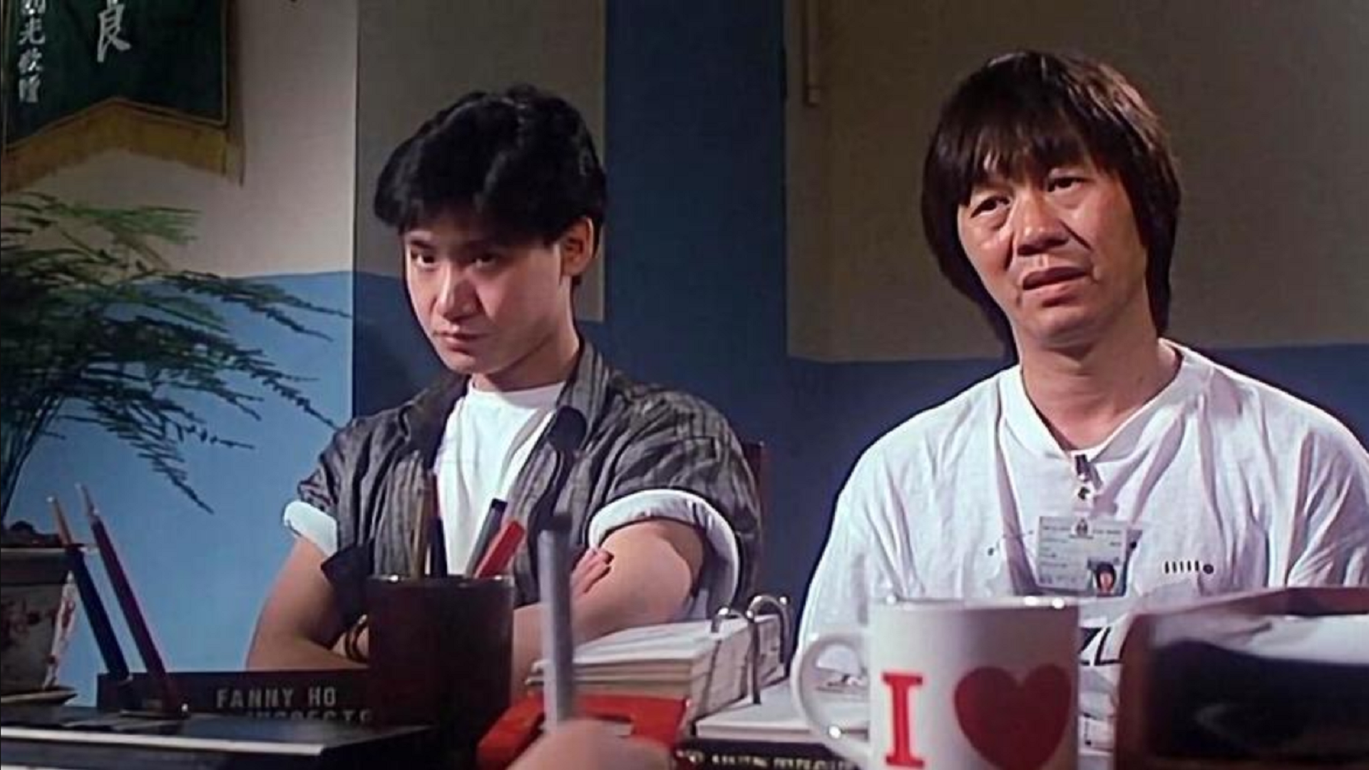 张学友和许冠英第一次见上司,看到上司的长相,我愿意天天上班