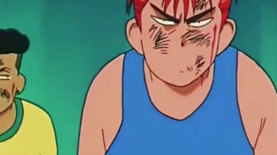 灌篮高手:三井也自称是篮球天才,流川枫的补刀也太搞笑了