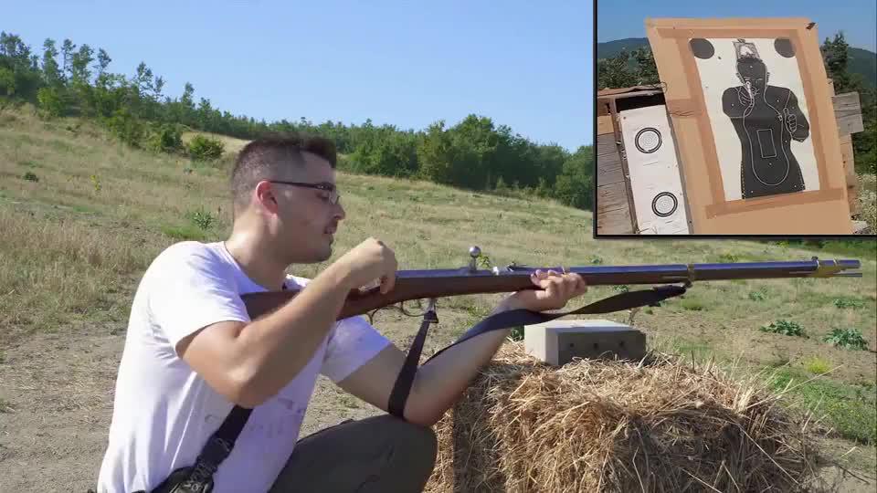 世界上第一支旋转后拉枪机式步枪:德莱赛m1841针发枪,很少见!