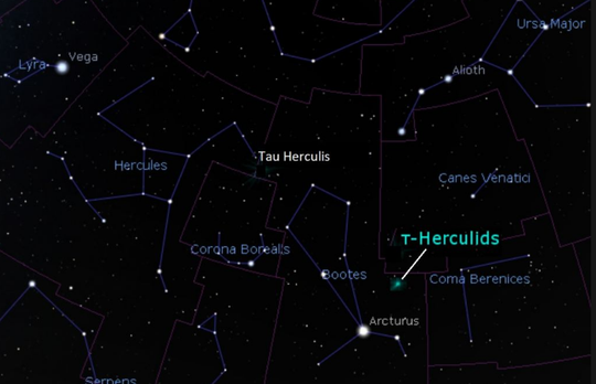 5月的最后一天，武仙座τ流星雨或将爆发？一起来看看！休闲区蓝鸢梦想 - Www.slyday.coM