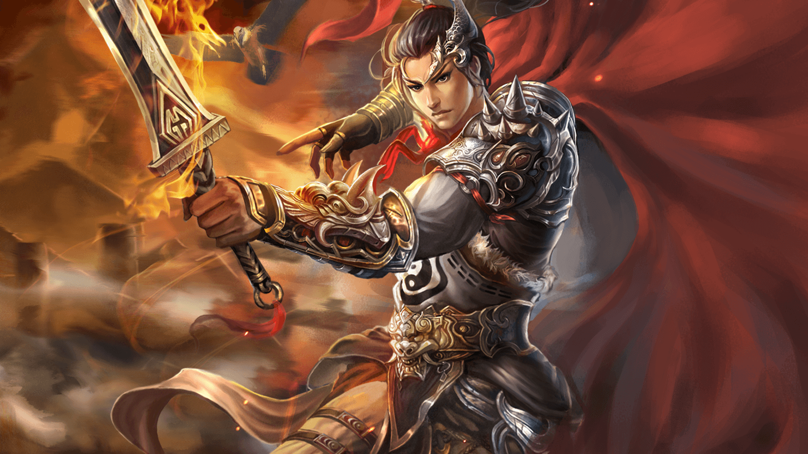 三国杀台词:护国麒麟姜维,臣等正欲死战,陛下何故先降.