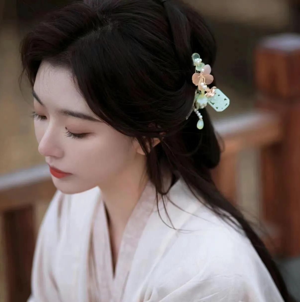 孔雪儿古风清冷感写真,纯然灵动,清新唯美!