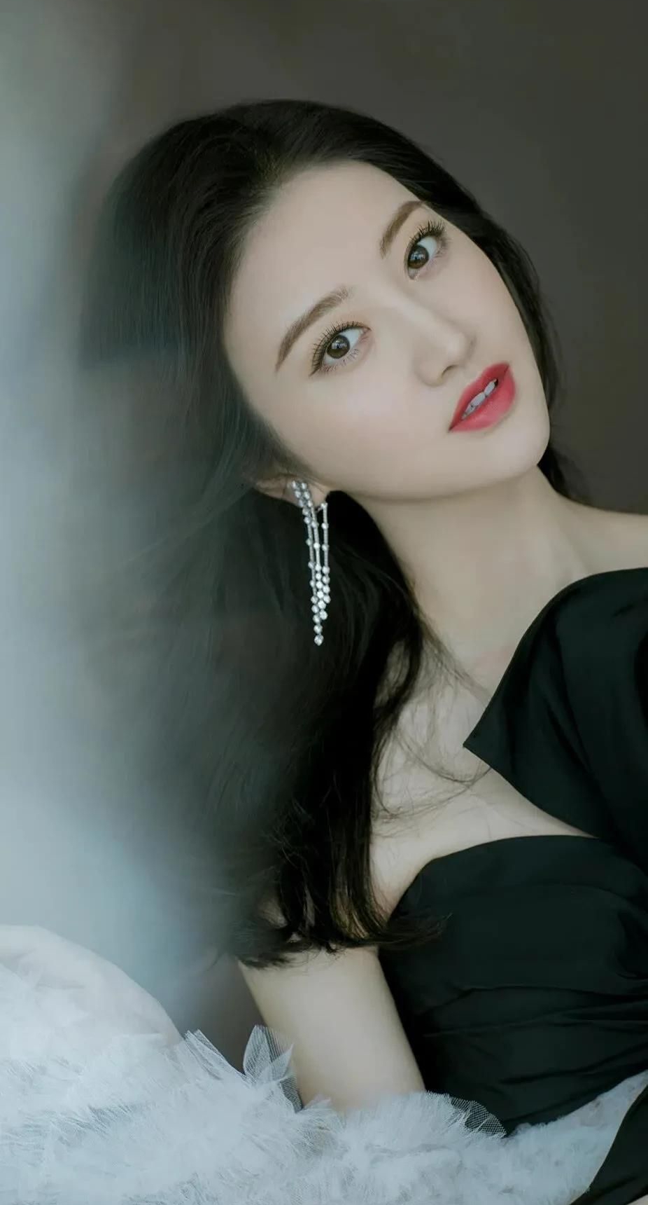 景甜清新淡雅俏丽写真时尚俏丽