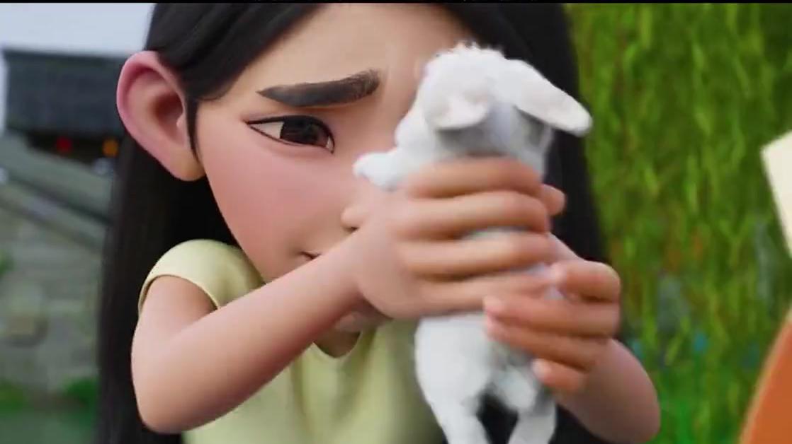 飞奔去月球:可爱还会超能力的兔子你见过吗?真的太治愈了!