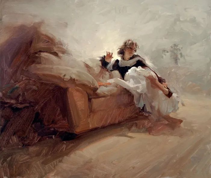 光影迷情他的油画就是这么赏心悦目