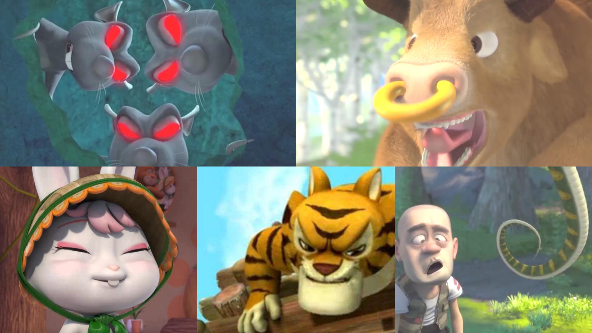 熊出没出十二生肖啦!非常精准,你对应哪只动物呢