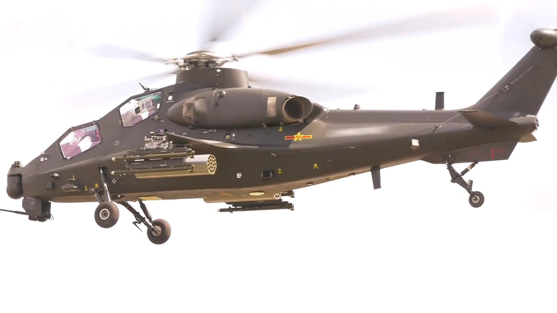 陆航部队跨昼夜实弹射击,绝对称得上军事大片!