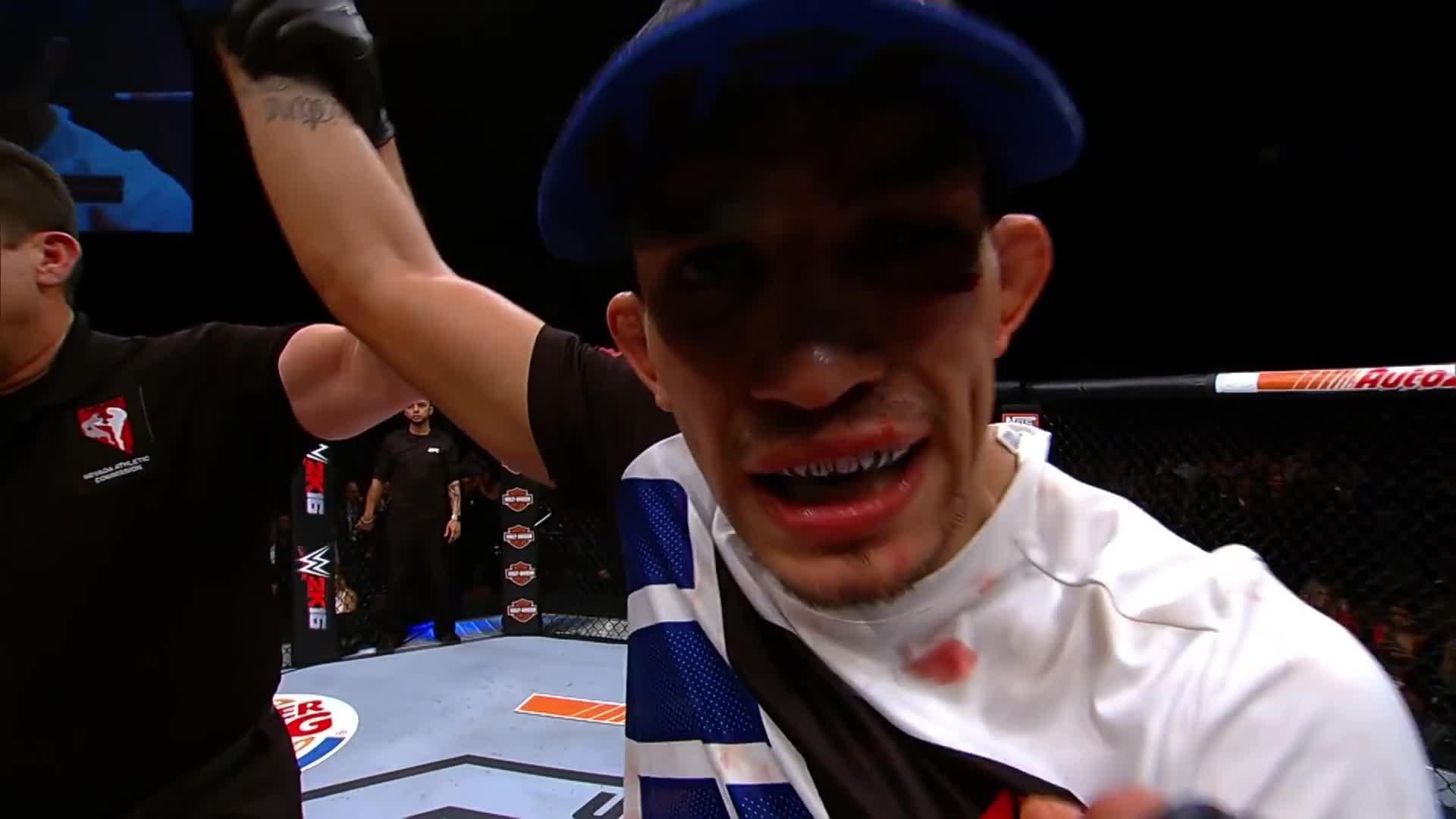 噩梦般的存在!回顾夜魔ufc12连胜 对手好似被整容