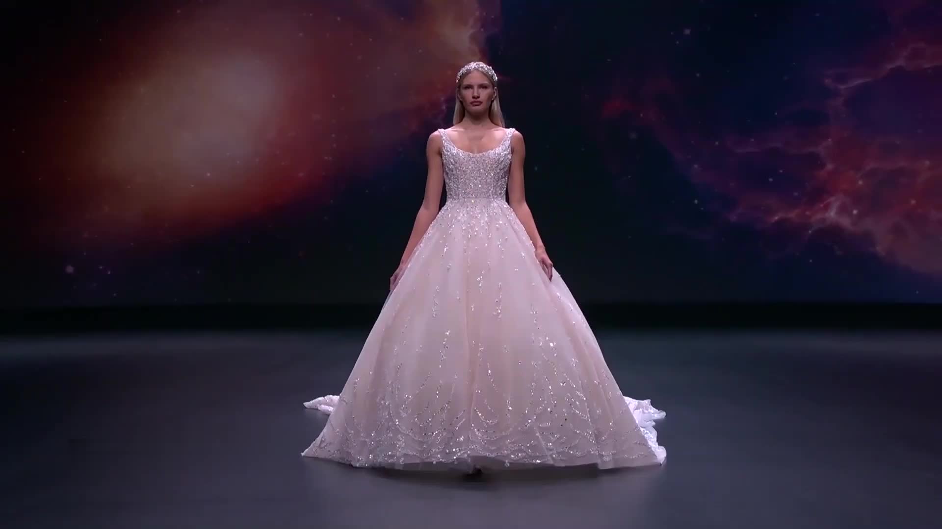 demetrios2021年春季巴塞罗那新娘婚纱时装秀