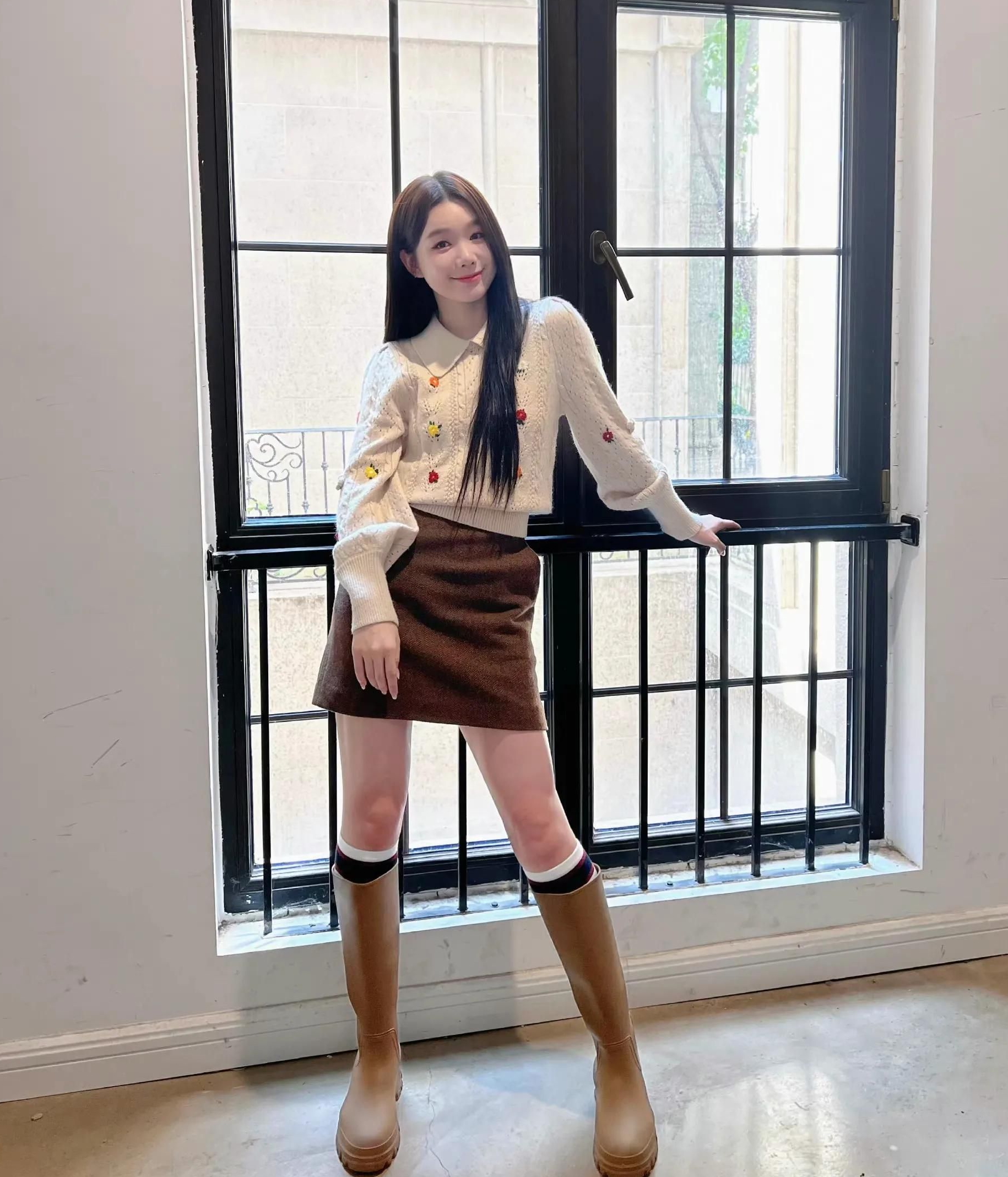 徐梦婷:肤白貌美,甜美可爱,明艳动人!