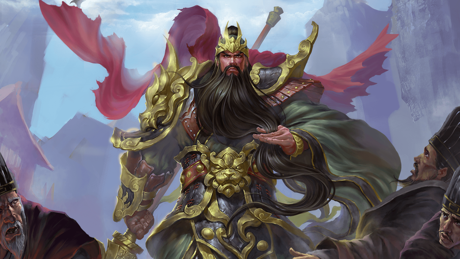 wsir怀旧三国杀武将台词第17期:美髯公关羽,又一个刀下亡魂!
