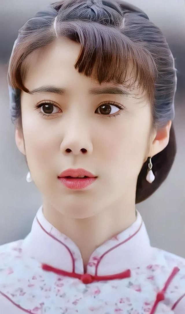 王珂穿旗袍太美了,楚楚可人!_高清图集_新浪网