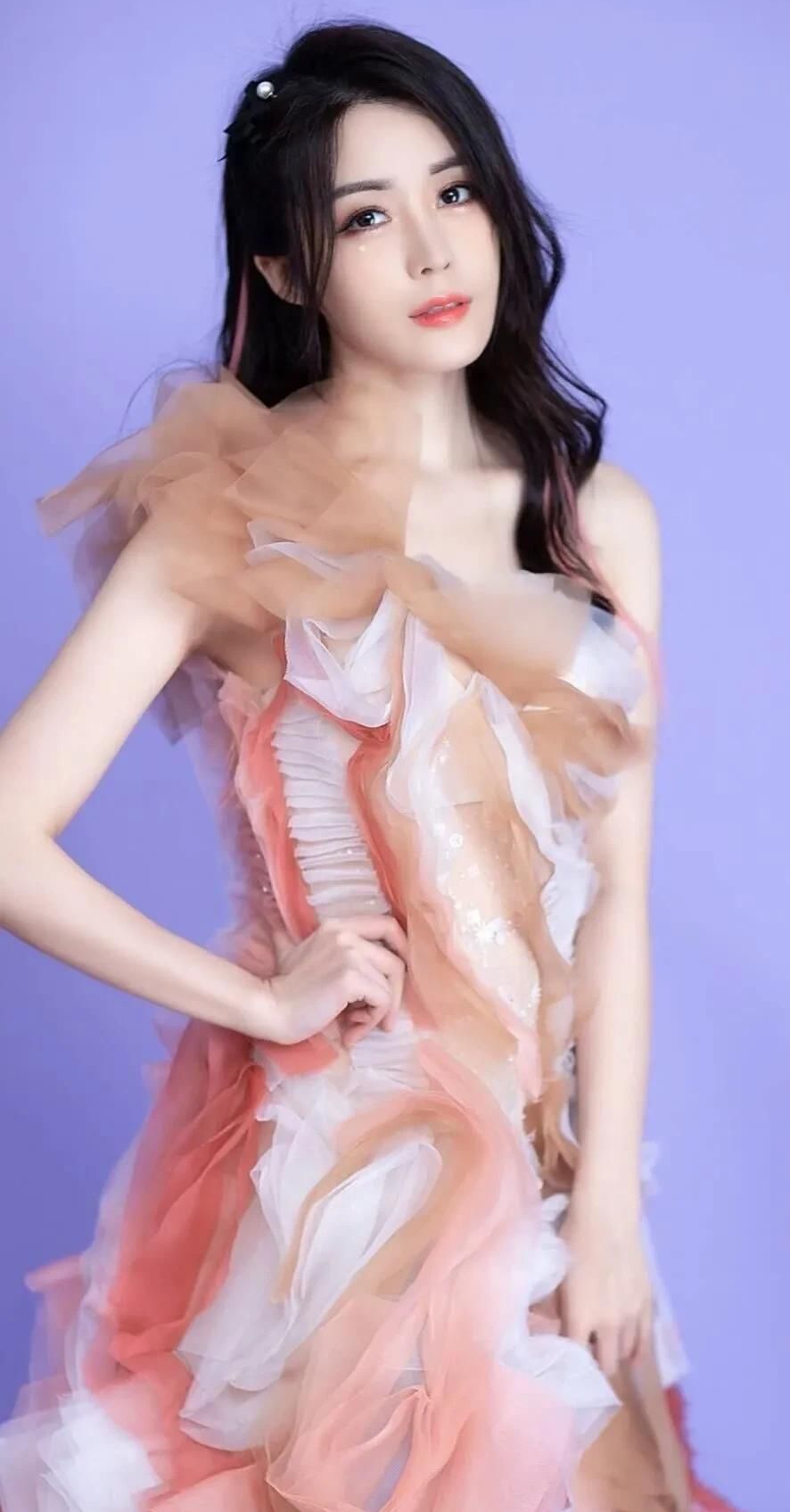 汤晶媚高清魅力写真,优雅灵动!__财经头条