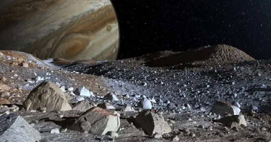 木卫二,木星的卫星,这是它上面的冰冻极地|木卫二|木星|卫星_新浪新闻