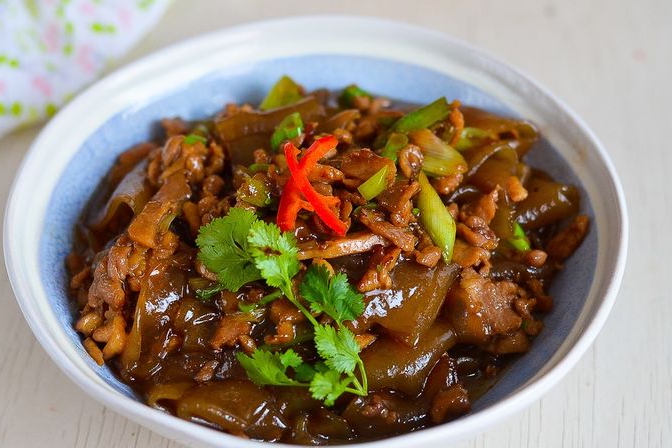 这道菜让人回味无穷，没吃过的朋友可以试试哦！|粉皮|五香粉|芝麻油_新浪新闻
