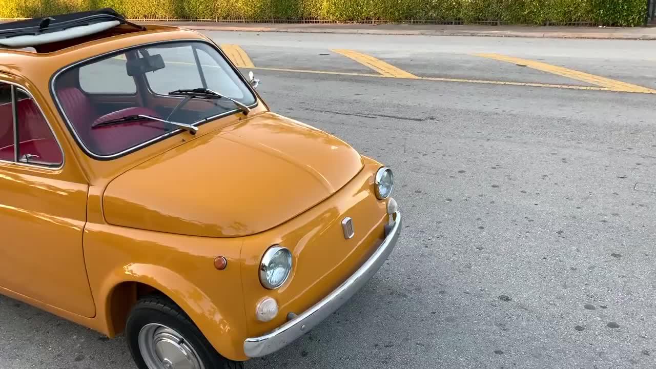 1969款 菲亚特 500 敞篷版