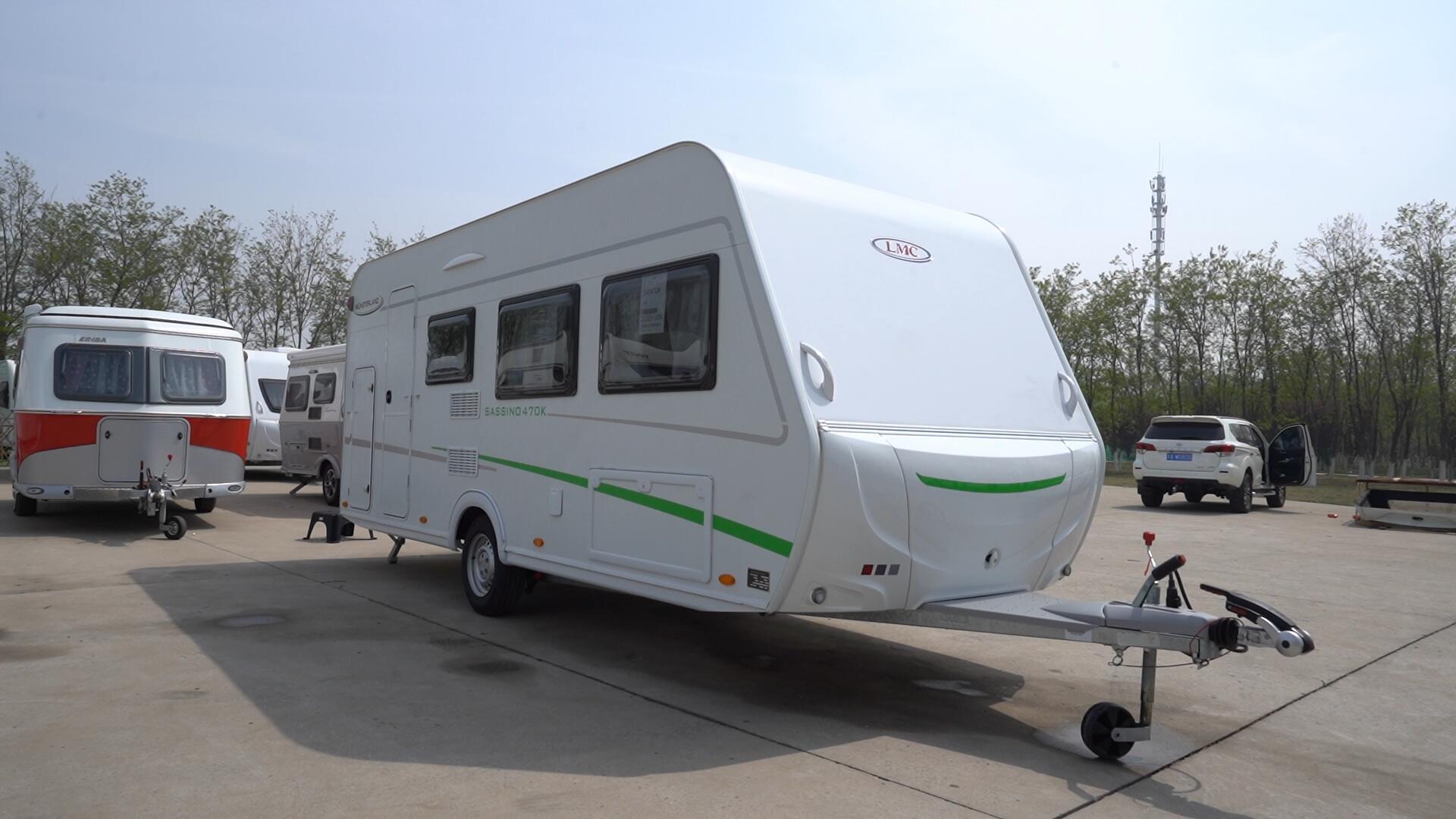 静态体验德国lmc470k拖挂房车