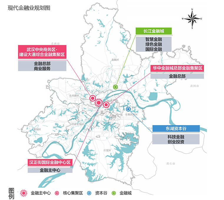 它来了武汉市首部产业地图出炉快来看看你所在区域未来的模样