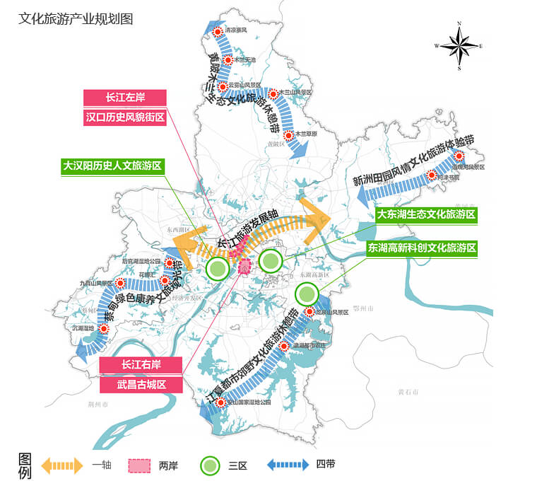 它来了武汉市首部产业地图出炉快来看看你所在区域未来的模样