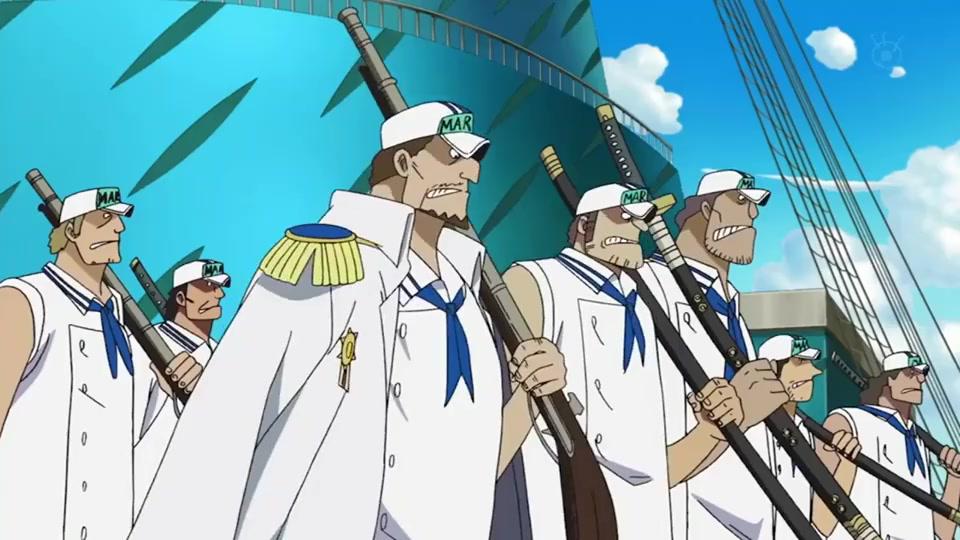 除卡普之外最帅也是戏份最多的中将,鼯鼠中将单人轻松解决海王类