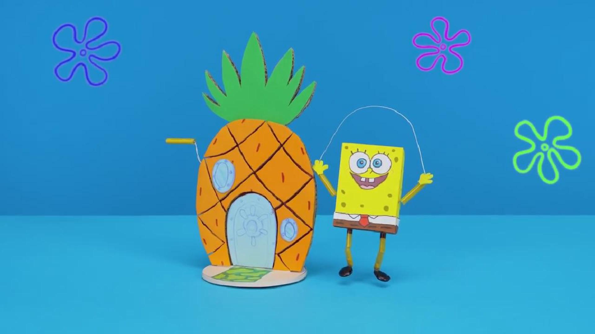 趣味手工diy,纸板卡通玩具的制作方法!