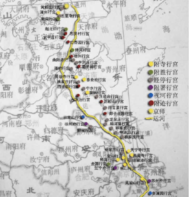 乾隆出巡大多背着任务去的,所以在皇上行宫的挑选布置上,也是下了一番