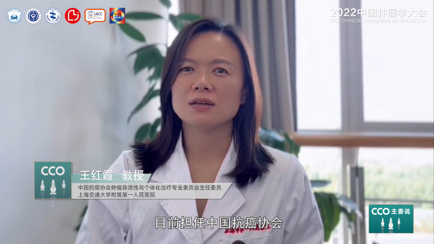 [CCO主委说]王红霞教授:深究肿瘤异质性难题,探索个体化治疗新篇|2022CCO|中国肿瘤学大会_新浪新闻