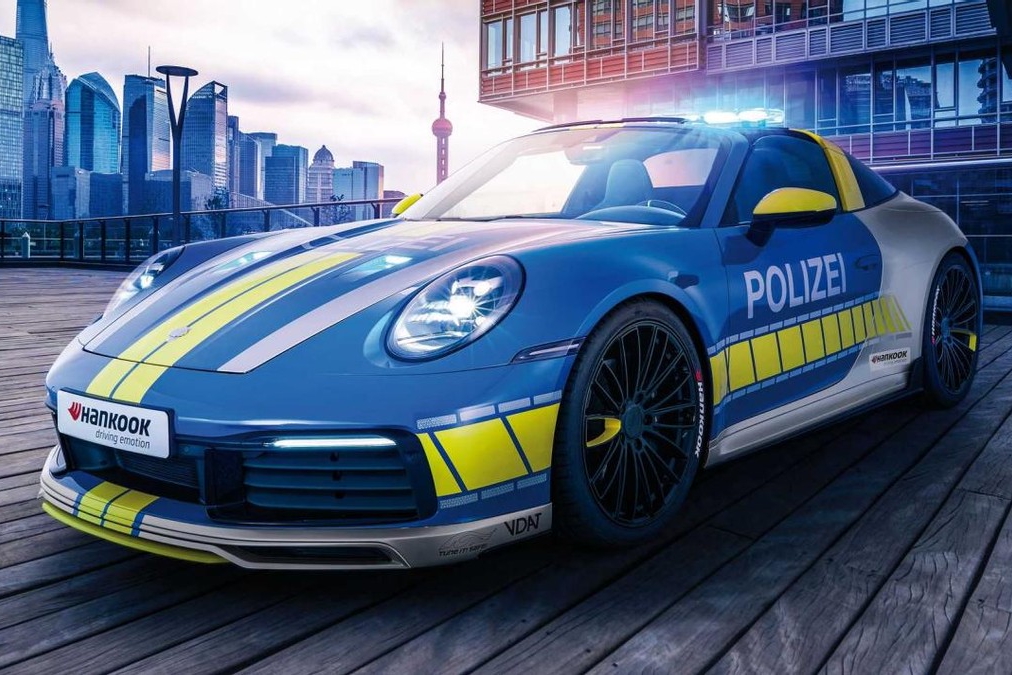 全新保时捷911警车版诞生-新浪汽车