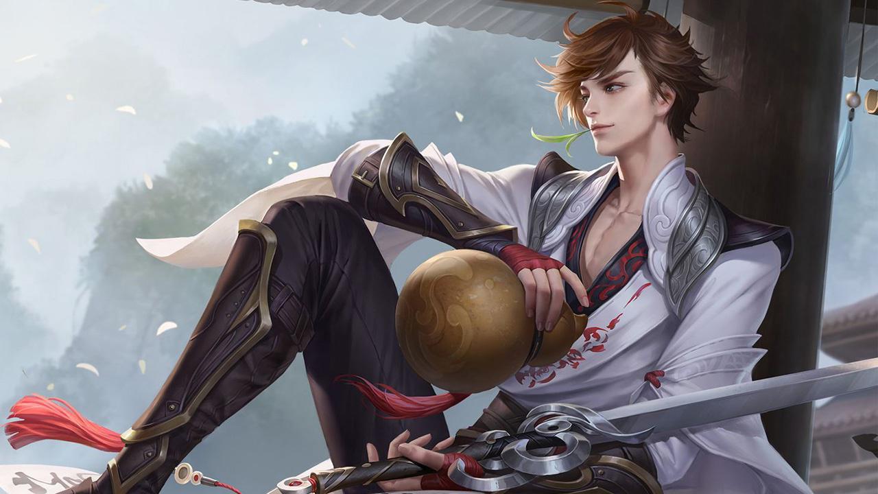 《酒剑》谢苗vs《王者荣耀》李白:这个刺客有点帅哦!