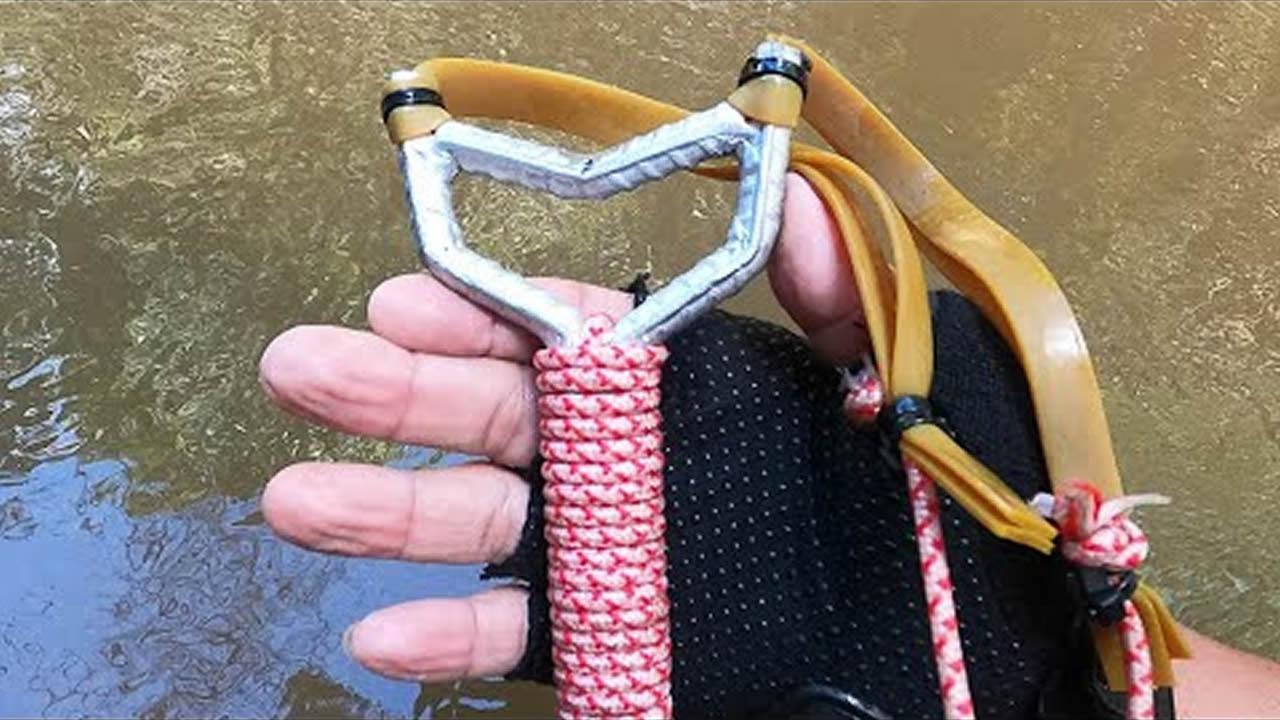 强大的粗钢筋弹弓这种材质的弹弓第一次见