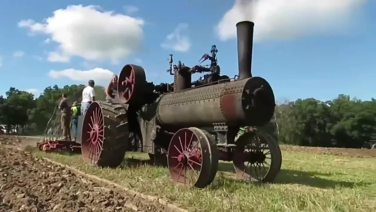 强大的机械,拥有25匹马力的蒸汽动力车