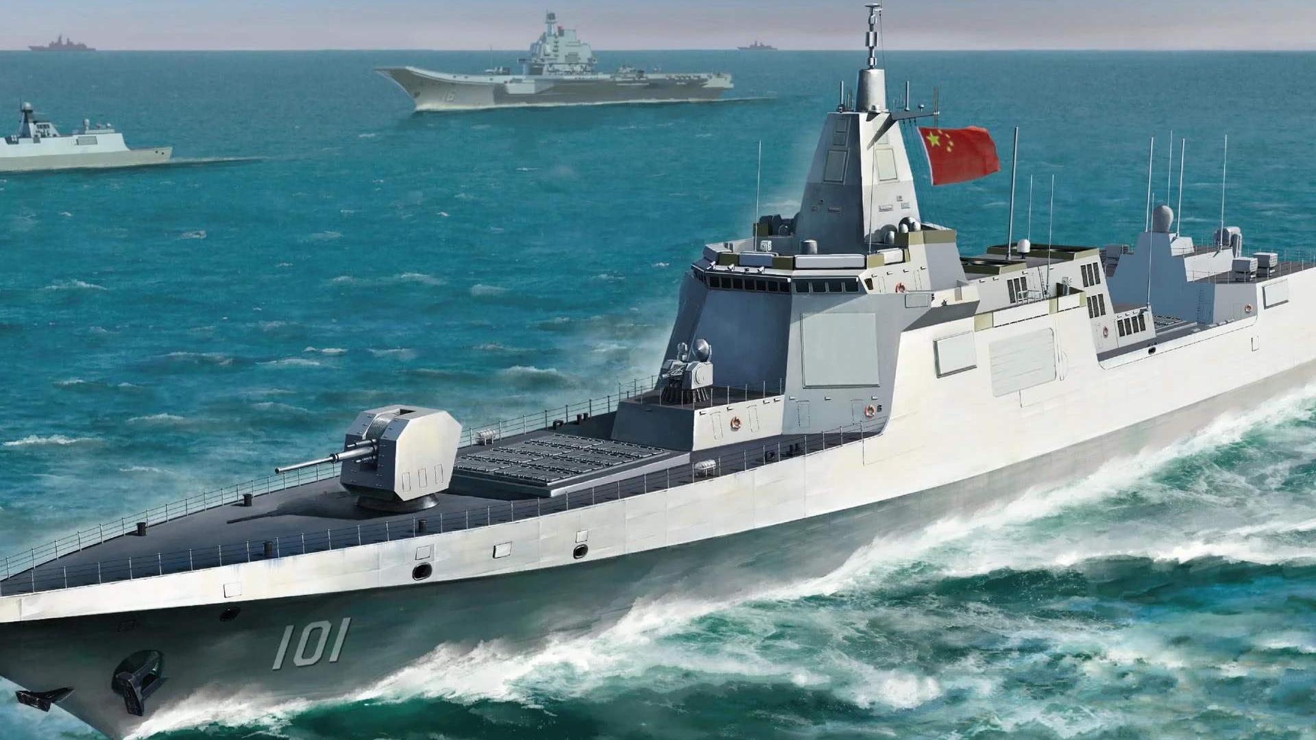 美国防部:055大驱和东风反舰弹道导弹结合,实现"神器合体"