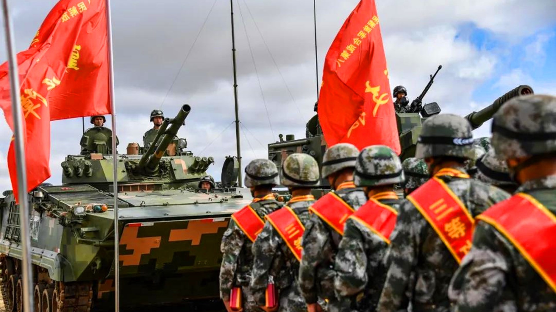 73集团军部队誓师动员