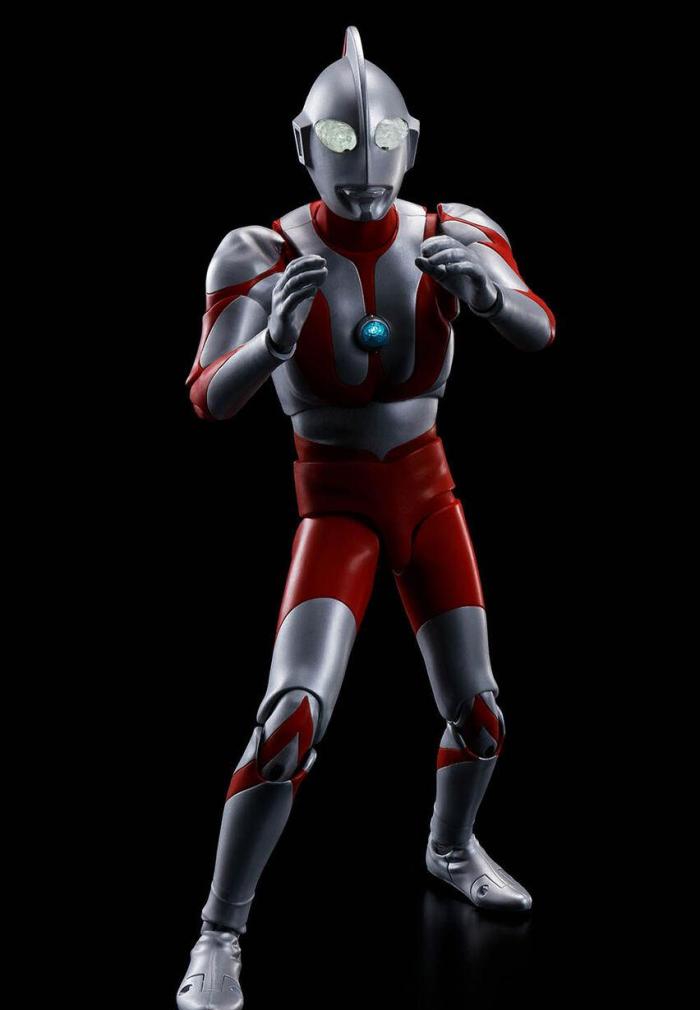 初代奥特曼真骨雕手办官图肌肉猛男曼哥哥附带女婿迪迦握手配件