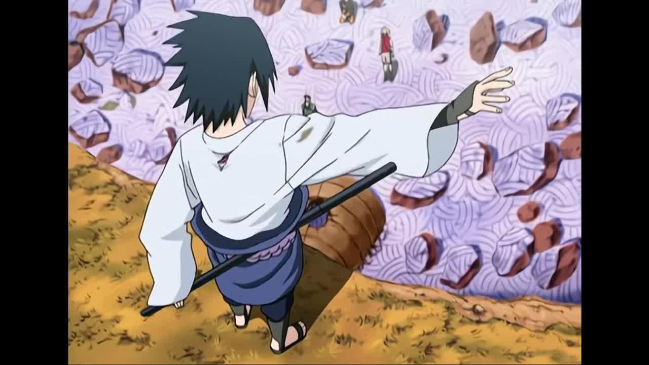 火影忍者,佐助的攻击常规套路,什么叫用脑子打架,学到吧