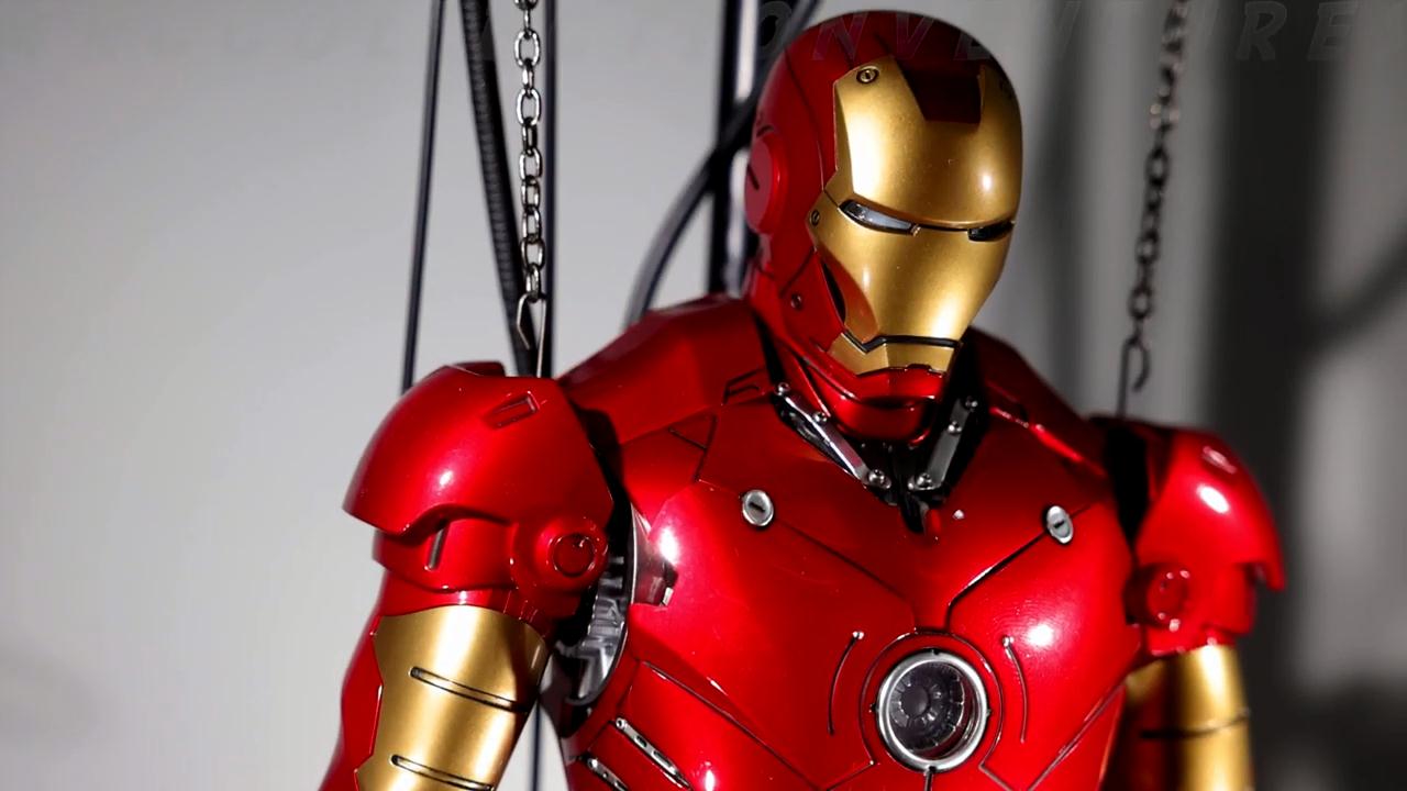 钢铁侠mk3立体模型,质感相当不错